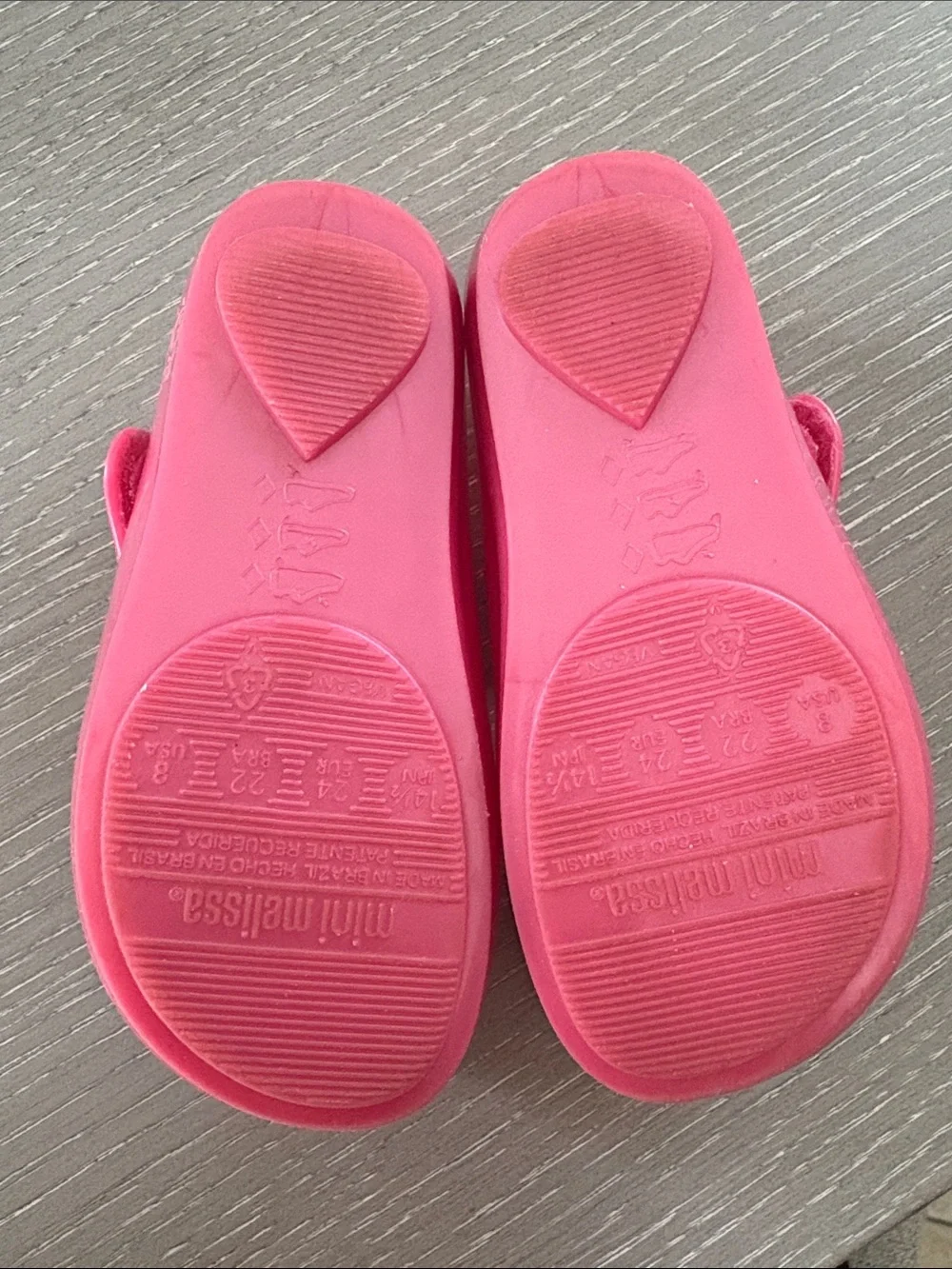 Mini Melissa little mermaid size 8